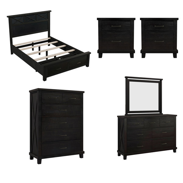 Gracie Oaks Vonnell 6 Piece Bedroom Set Wayfair